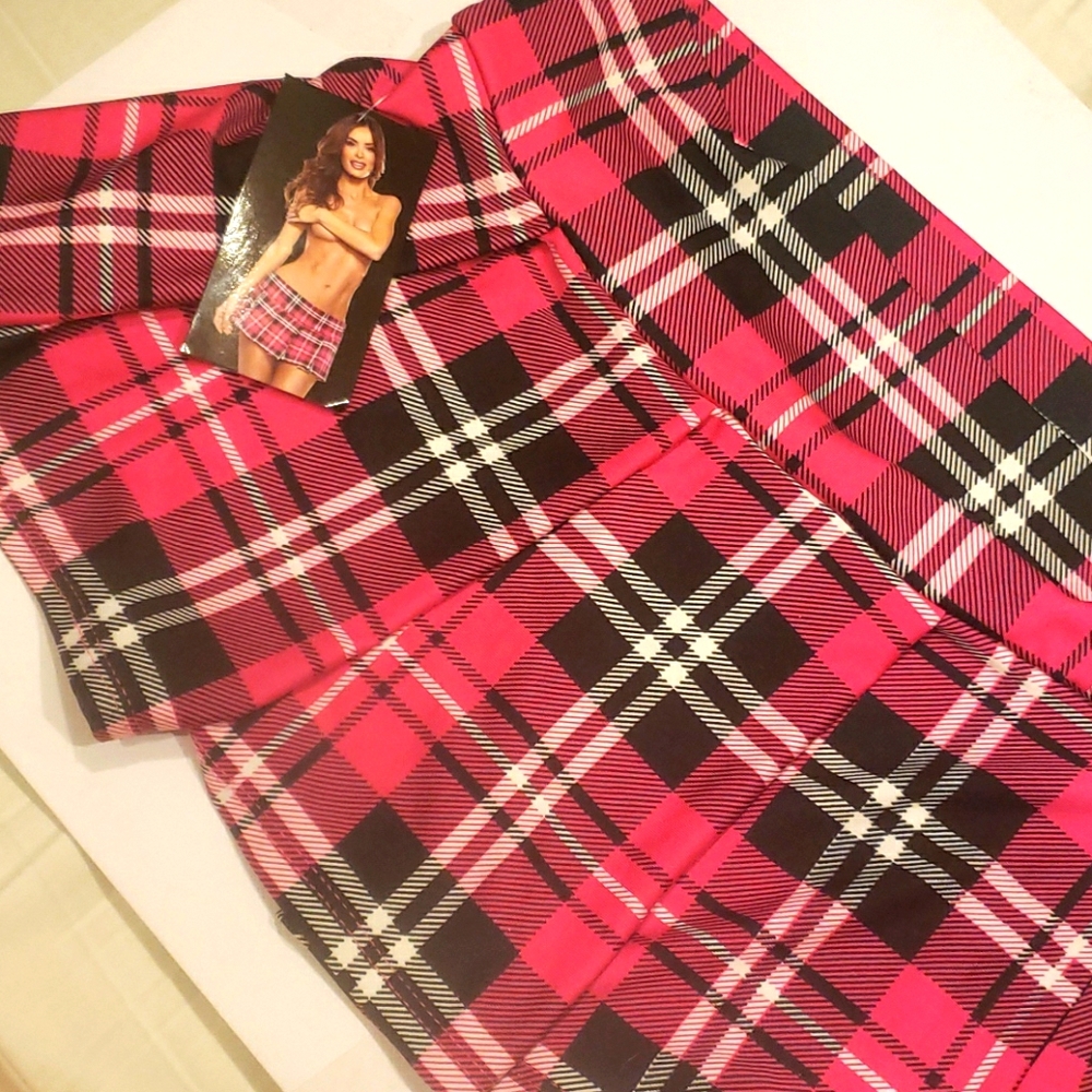 Body Rage Intimates school girl skirt